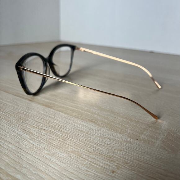 Prada VPR 11V-F 2AU-101 Eyeglasses Tortoise Shell Gold Frame 53-16-140 Italy - Picture 7 of 8